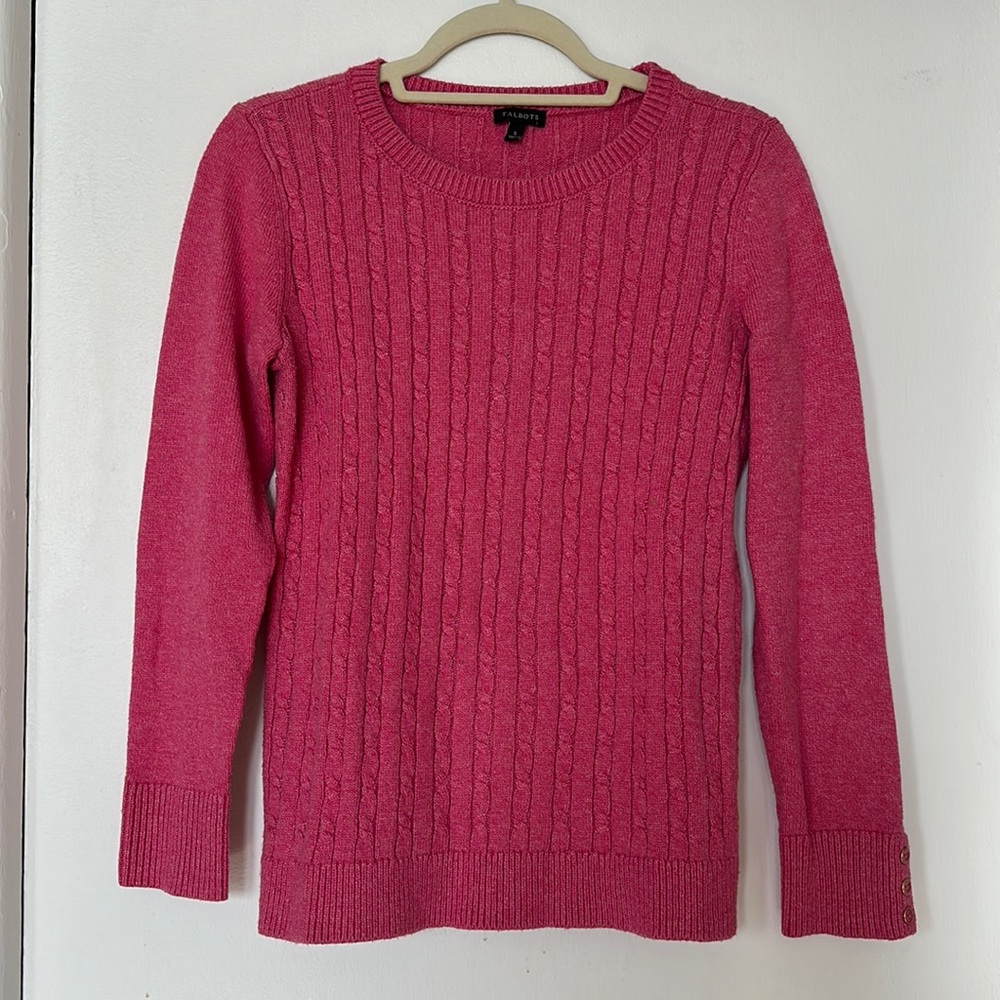 Talbots Cableknit sweater